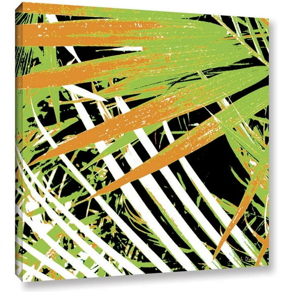 ArtWall Herb Dickinson "Palms Away III" Gallery-Wrapped Canvas