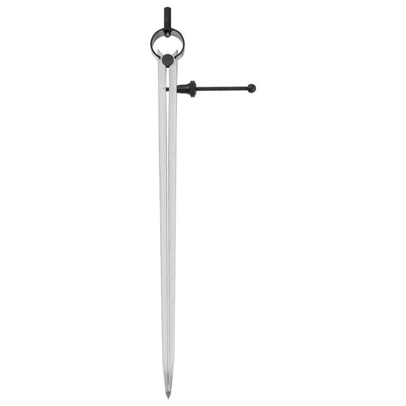 Uxcell Spring Joint Caliper 12 inch / 300mm Steel Adjustable Spring Divider Caliper with Solid Nut