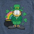 thumbnail image 3 of Garfield Rainbow Shamrocks Patrick's Day - Men's Short Sleeve Graphic T-Shirt, 3 of 5