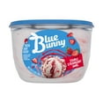 thumbnail image 5 of Blue Bunny Double Strawberry Swirl Premium Frozen Dessert, 48 fl oz, 5 of 12