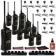 thumbnail image 1 of 12 x Motorola RDU4160D RDX Business Series Radio UHF Bidireccional con Pantalla (Negro) (RDU4160D) + 12 x Micrófono Altavoz Remoto HKLN4606 + 2 x Cargador Multiunidad RLN6309 + Spray Desinfectante par, 1 of 8