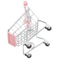 thumbnail image 3 of Shisuyan Mini Panier d'Achats Jouet Enfant Panier d'Achats Jouet Chariot à Main Modélisation Déco Petit Panier de Supermarché Petit Panier d'Achats Jouet Mini Panier de Supermarché, 3 of 8