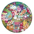 thumbnail image 3 of eeBoo Piece & Love: Charcuterie - 500 Piece Puzzle - Adult Round Jigsaw, 23" Diameter, Includes Image Reference Insert, Glossy High-Quality Pieces, 3 of 7