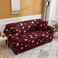 thumbnail image 7 of Dowbom Sofa Slipcover Printed,Super Stretch Sofa Cover for 1/2/3/4 Seater Furniture Protector Anti-Slip Washable Spandex Fabric Couch Cover for Living Room Bedroom-M(57"-72")-F, 7 of 7