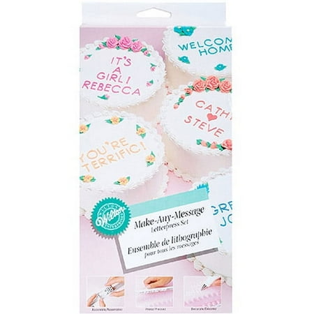 Make-Any-Message Letter Press Set-10-1/2"X3/4" Letters