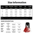thumbnail image 2 of WYOUNG Womens Halloween Dress Vintage Halloween Theme Print Long Sleeve V Neck Plus Size Evening Prom Dresses with Belt, 2 of 3