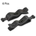 thumbnail image 3 of Uxcell Garbage Bin Clip, Kitchen Trash Can Bag Clips Waste Bin Clamp Black 6 Pack, 3 of 5