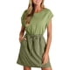 thumbnail image 1 of Vestido BLENCOT de manga corta casual de verano para mujer P2309, 1 of 6