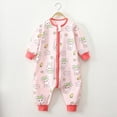 thumbnail image 2 of CAUYDY 0 3 6 9 Months 1T 2T Baby Boys Romper Infant Long Sleeve Sleepers for Girls Preemie Fall Winter Pajamas Newborn Clothes Sizes 4-5 Years,Pink, 2 of 4