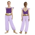 thumbnail image 6 of iiniim Flying Sleeve Jumpsuits for Girls Halloween Princess Cosplay Role-playing Purple 10, 6 of 7