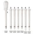 thumbnail image 3 of Fountain Pen Dropper Cleaner Ink Residues Removal Tool Inks Converter Dropper Washer For Fountain Pen Tip Inks Cartridge, 3 of 4