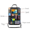 thumbnail image 6 of 1 Pack Car Seat Back Organizer, Auto Seat Multi-Pockets Travel Storage Bag Universal Car Storage Back Seat Organizer Holder Waterproof Multi-Pocket, 6 of 9