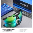 thumbnail image 6 of Xagger Polarized Lightweight UV400 Wrap Around Sport Sunglasses for Men Women Baseball Softball Running Glasses, 6 of 6