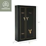 16 Gun Metal Cabinet