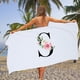 thumbnail image 2 of Toalla De Playa Personalizada Con Letras Y Diseño Minimalista Creativo 1 Unidad (75 X 150 Cm/29 X 59 Pulgadas), 2 of 3
