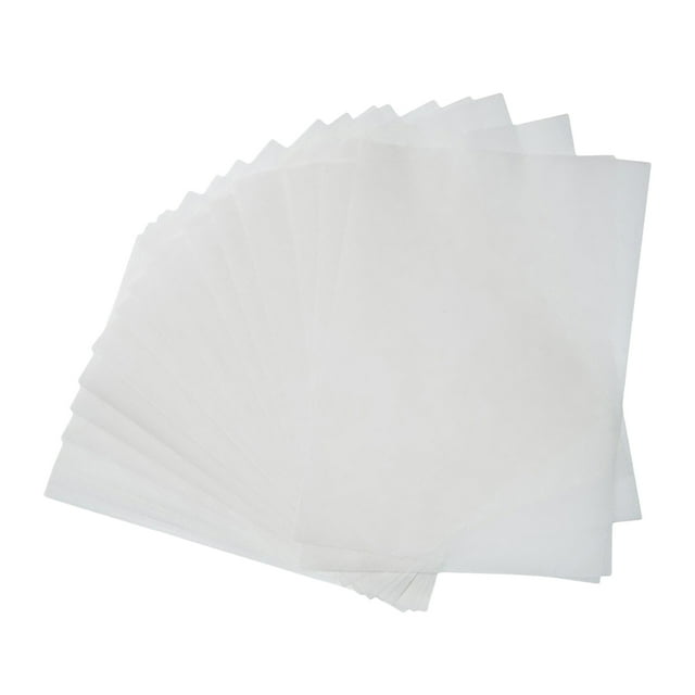 50 Pcs Feuilles de Papier Translucide Blanc pour Impression et Traçage Rectangulaires