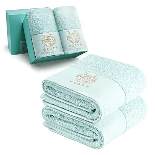 Luxury Embroidery Towels Pure cotton water absorption antibacterial bath towel 