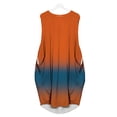 thumbnail image 1 of Fankiway Robe d'Été Sans Manches pour Femmes, Ample, Imprimée, avec Poches, Col Rond, Décontractée, Grande Taille, 1 of 5