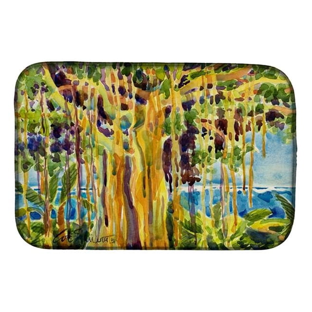 Carolines Treasures 6064DDM Tree - Banyan Tree Dish Drying Mat