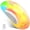 Yellow, variant on Yellow Wireless Mouse, 9-Color RGB LED with Magnetic Cover – Rechargeable USB-C, Ergonomic Portable Design, 1200 DPI Optical Tracking, Plug & Play, Ambidextrous for Laptops, PC, Mac, Linux & Travel