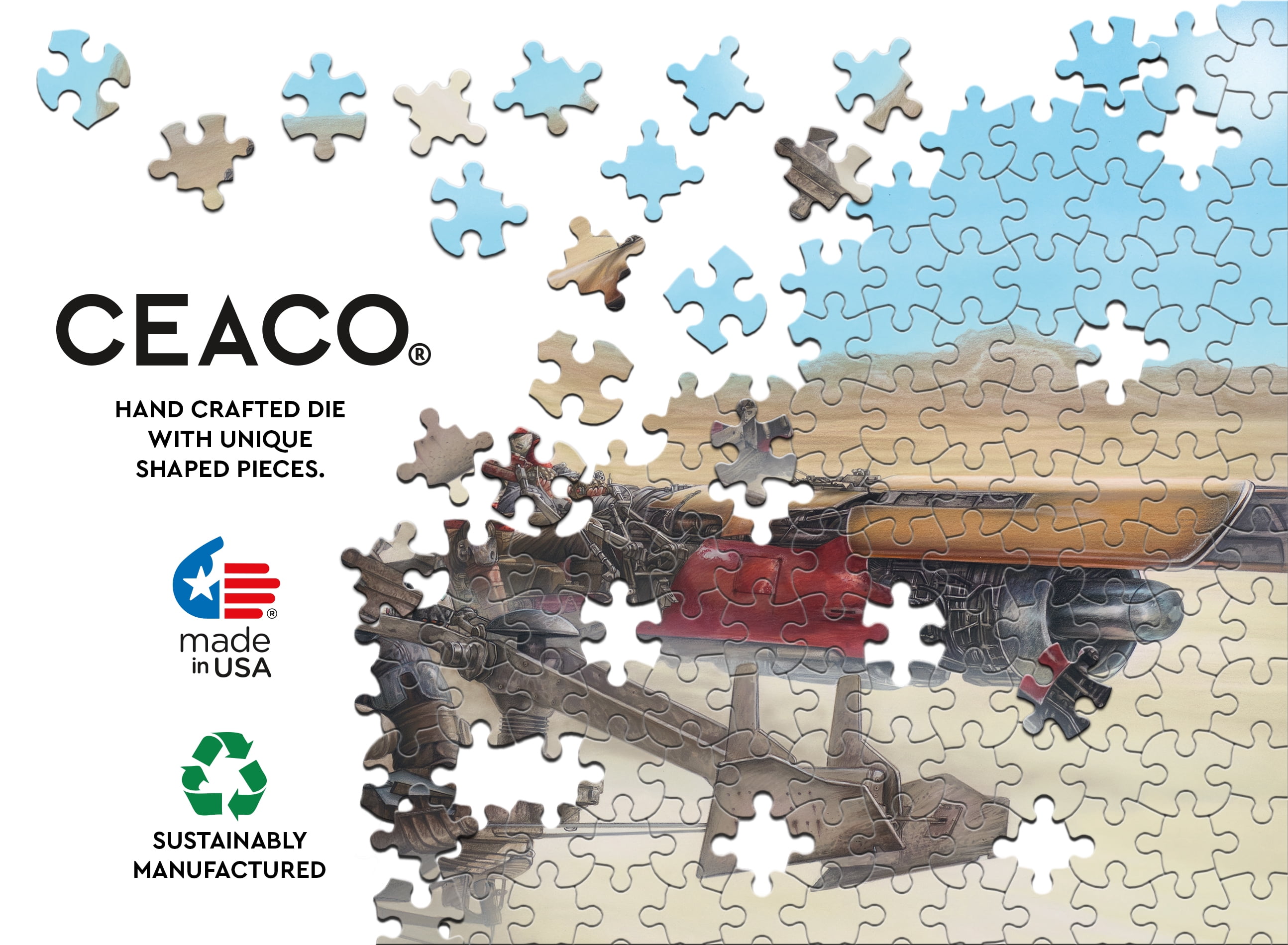 Ceaco The Marshall 550 Piece Interlocking Jigsaw Puzzle