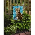 thumbnail image 2 of Carolines Treasures CK3105GF Bengal Winter Snowflake Garden Size Flag, 2 of 3