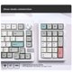 thumbnail image 3 of Teclados Numéricos LMK21 Compatible Con Dientes 5 0/2 4 Ghz/Wi Teclado para Win/Mac Azul Rojo, 3 of 7