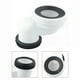 thumbnail image 4 of 2/5/10cm Offset-Toilet WC Misaligned Pan Connector Shifter Bowl Smooth Soil Pipe PVC Straight Eccentric Drain Nozzle-Replacement, 4 of 5