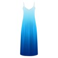 thumbnail image 5 of Ovzne Robes Grande Taille pour Femmes Rondes Robe d'Été Robes pour Femmes Imprimé Sans Manches Col Rond Robe Décontractée Robes de Vacances Imprimé Liquidation, 5 of 5
