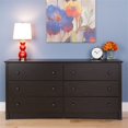thumbnail image 2 of Wright Home Metal 6 - Drawers Dresser in Washed Black Finish, 2 of 3
