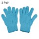 thumbnail image 3 of Guantes de limpieza Uxcell, mitones de microfibra, azul, 2 pares, 3 of 5