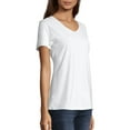 thumbnail image 6 of Hanes Women's Nano-T V-Neck T-Shirt, 6 of 10