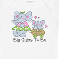 thumbnail image 4 of Inktastic Elephant Future Big Sister Girls Baby Bodysuit, 4 of 5