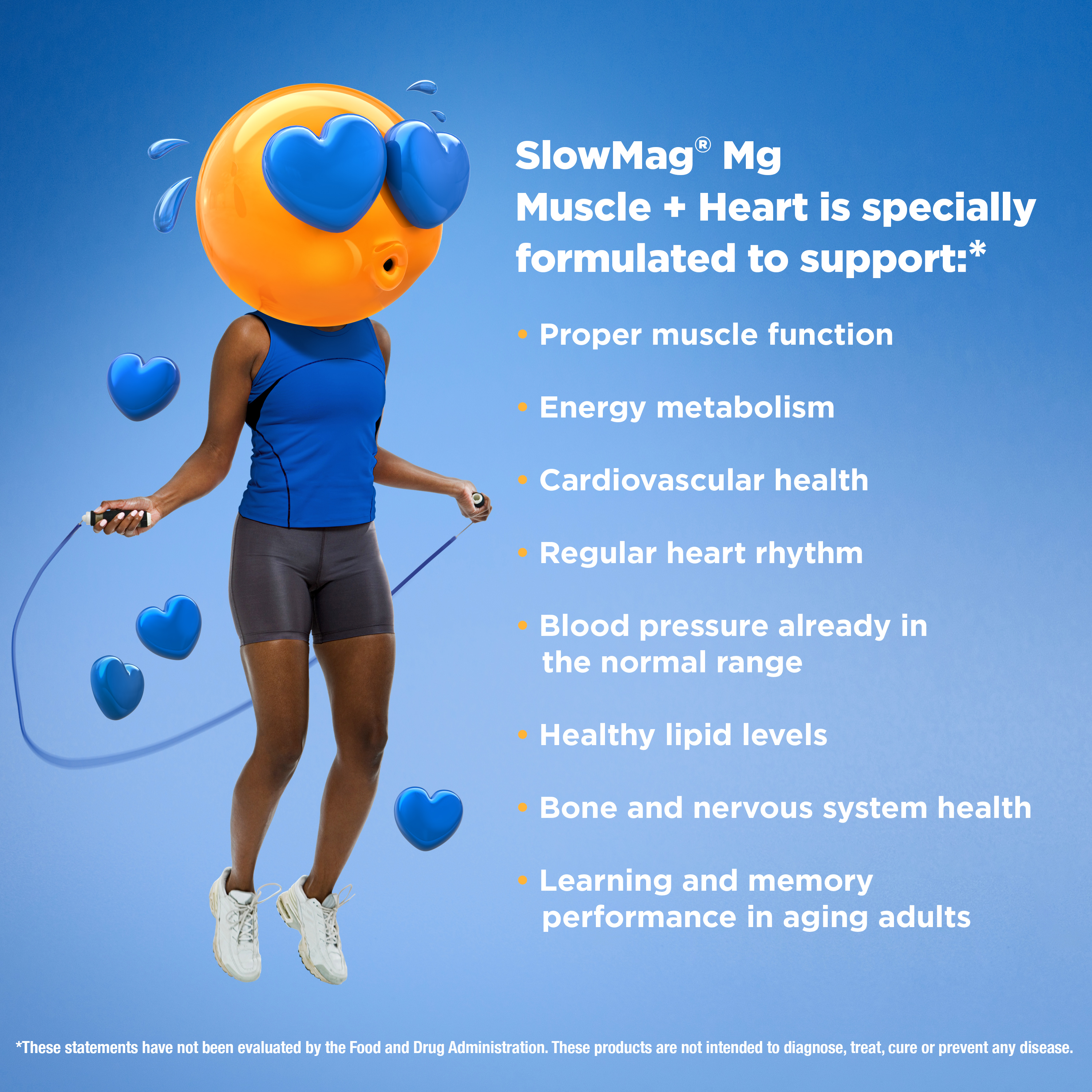 SlowMag® Mg Muscle + Heart Magnesium Chloride Supplement Tablets with Calcium 60ct - image 3 of 12