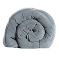 thumbnail image 4 of Calming Comfort Weighted Blanket, 15 lbs, 50" W x 75" L, Grey, 4 of 6