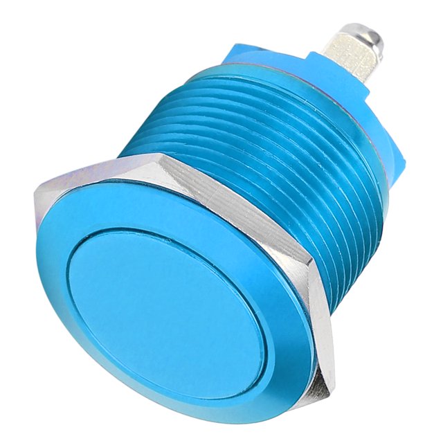 Botón pulsador de metal, interruptor pulsador de metal, botón pulsador de reinicio automático, interruptor pulsador de metal, el mejor de su clase