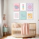thumbnail image 5 of Lienzo decorativo Lwoztra para habitación de niña, habitación infantil, 20 x 25 cm x 6, 5 of 7