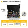 thumbnail image 3 of FOR U DESIGNS Skull Mushroom Moon Star Print 3 Pcs RV Dinette Cushion Covers with Pillowcase Non-Slip Sofa Protector Comfortable 2 Seat Sofa Chair Cover Slipover for Travel Trailer Couch, 3 of 8