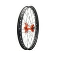 thumbnail image 1 of Impact Complete Wheel - Front 21 x 1.60 Black Rim/Silver Spoke/Orange Hub Compatible With Gas Gas EX 250F 2021, 1 of 1