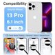 thumbnail image 2 of Funda Vakoo para iPhone 13 Pro de 6.1 pulgadas Antiamarillamiento Transparente, 2 of 7