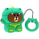 thumbnail image 1 of Airpods 1&2 Soft Silicone 3D Cute and Fun Airpods Cover$Airpods Shockproof Cover with Loop Cord$Airpods Cute Silicone Headphone Cover Zhivalor HMHZ1984, 1 of 1