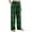 #A11-Dark Green, variant on Girls Flannel Pajama Pants Size 7-8 Fleece Plaid Kids Pajamas Fall Elastic Waist Pj Pants for Girls Cotton Christmas Sweatpants with Pockets