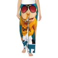 thumbnail image 2 of Lsque Sml Jeffy Print Women's Pajama Pants, Lounge Pant - Comfortable Home Wear,Elastic Waistband, Stylish Design-Small, 2 of 9