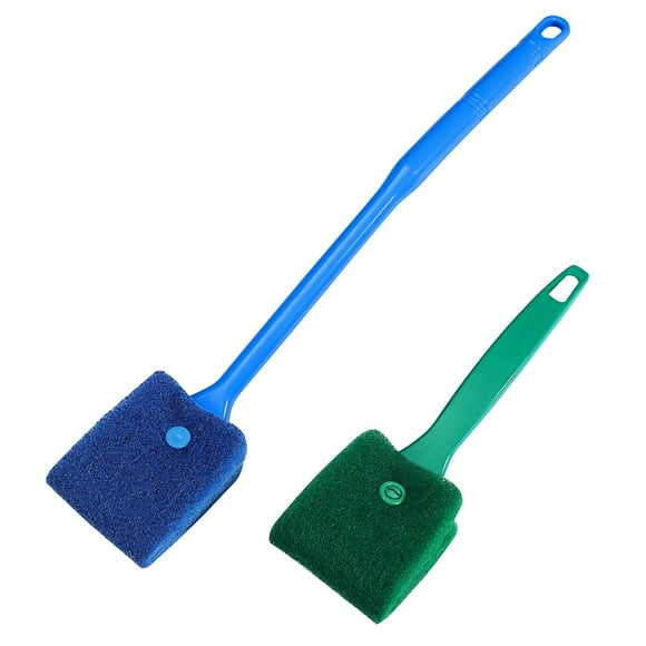 POPETPOP Aquarium Algae Cleaner Fish Tank Cleaning Brush Algae Scrubber Algae Remover Fish Tank Accessories