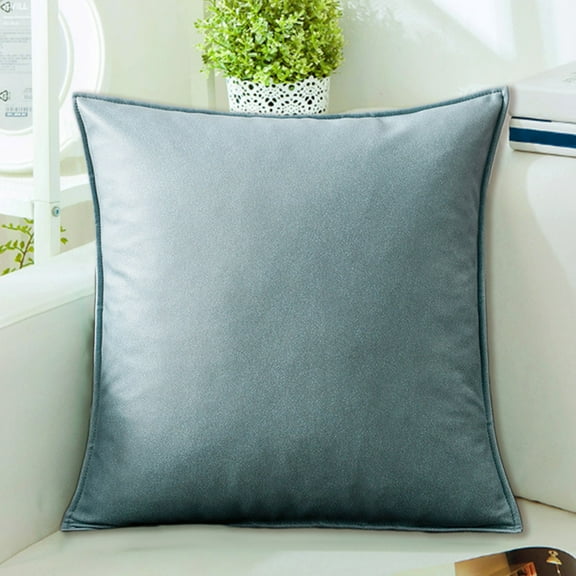 VBXOAE Multicolor Polyester Pillowcase, 17x17 Inches, Water-proof & Breathable, Real Color, Easy Care, Sofa & Bed Pillow Cover