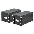 thumbnail image 1 of Snap-N-Store Blu Ray/ Video Game Storage Box - Black, 1 of 4