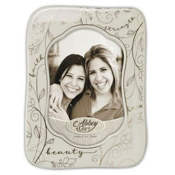 Frame-Faith Strength Beauty (Holds 4 X 6 Photo)