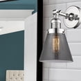thumbnail image 2 of Innovations Lighting - Small Cone-1 Light Wall Sconce in Industrial Style-6.25, 2 of 3