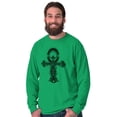 thumbnail image 5 of Ankh Egyptian Cross Symbolic Spiritual Long Sleeve TShirt Men Women Brisco Brands 2X, 5 of 6