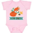 thumbnail image 3 of Inktastic 1st Birthday Woodland Fox 1 Year Old Boys or Girls Baby Bodysuit, 3 of 5